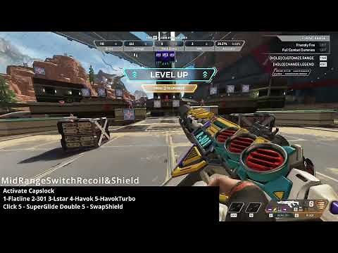 Apex Legends no recoil, Superglide, SwapShield, Logitech Script