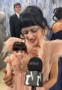 Maria Zardoya's Met Gala Doll Outfit