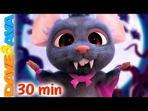 👻 Trick a Little, Treat a Little | Nursery Rhymes & Halloween Songs | Baby Songs by Dave and Ava👻
