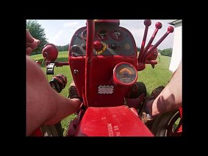 Starting Farmall 350 and using torque amplifier