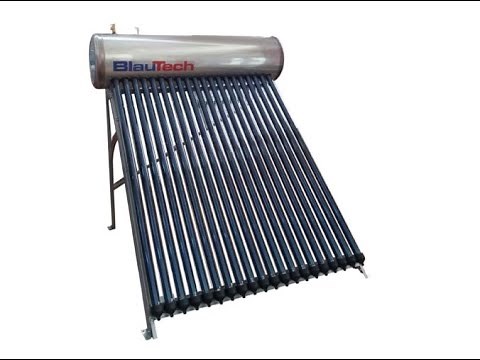 Instrucțiuni de asamblare panou solar BLAUTECH cu boiler presurizat