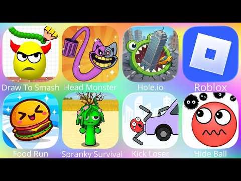 IT'S IMPOSSIBLE TO COMPLETE! Draw To Smash, Head Monster, Hole.io, Roblox...