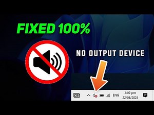[FIX] - Fix No Audio Output Device is Installed in Windows 10/11/ 8/ 7