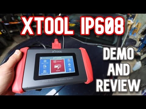 Xtool IP608 Demo and Review. Best Diagnostic tool with 30 Special functions for under £300!