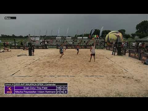 2025 AVP WAUPACA OPEN Contender | Cory / Field VS Freystaetter / Hartmann