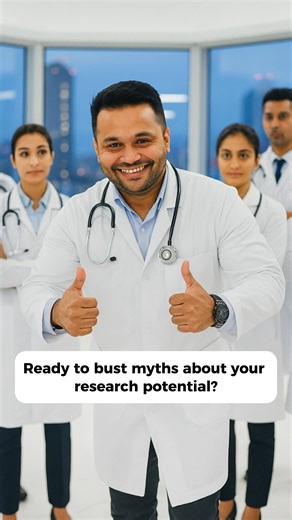 Research isn’t what you’ve been told. ❌➡️✅ It’s not only for academics, it doesn’t have to take years, and it’s definitely not too complex when you have the right guidance. With the right structure and mentorship, research becomes clear, achievable, and impactful. At Research Update Organization, we help you turn myths into milestones. 🚀 👉 Follow us for more research insights & updates [research myths and reality, medical research guidance, research for doctors, research made simple, academic 