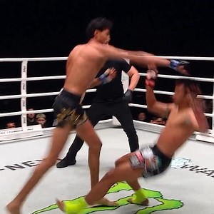 Knee timed to perfection 🔥 📺 Watch the full ONE 172: Takeru vs. Rodtang event replay on Watch.ONEFC.com outside of Japan | ONE Championship
