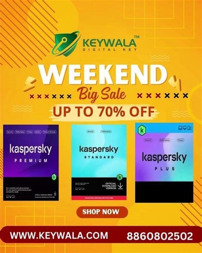 🔐 Cyber Security Weekend Offer Kaspersky Antivirus Deal 2026