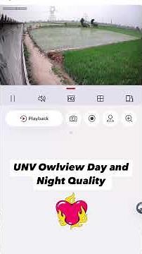 UNV OWLVIEW IP Camera Day and night quality live #UNV #Owlview