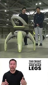 Toyota’s WALK ME Robot Chair That Walks!