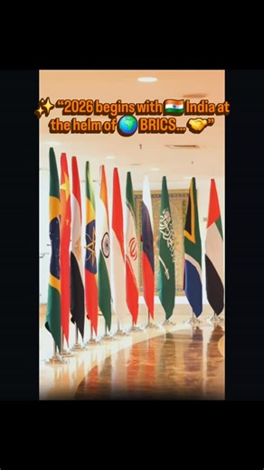 Cheenmoy Band on Instagram: "2026 begins with 🇮🇳 India at the helm of BRICS. External Affairs Minister S. Jaishankar unveils the new lotus logo 🌸 — a symbol of unity, resilience, and humanity‑first leadership. Each petal represents Brazil, Russia, India, China, and South Africa 🌍, coming together to shape a new vision for global cooperation. Agyaat Khoj brings you the deeper meaning behind the symbols of power and diplomacy." ........ .... . [India BRICS Presidency 2026 Jaishankar unveils BR