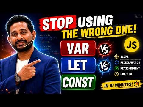 Stop Using var let and const Before Watching This