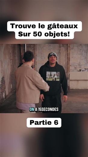 Trouve le gâteau parmi 50 objets