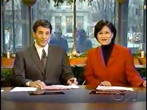 WCBS-TV: Noon newscast (Debut of Studio 59A) - December 6, 1999