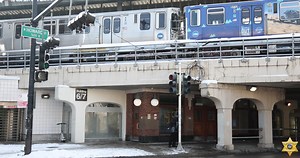 Providing care and comfort to those around the CTA Red Line. A small act can make a tough winter feel a little more bearable. #communitysupport #SHARP #cookcountysheriff #serveandprotect | Cook County Sheriff's Office (Official)