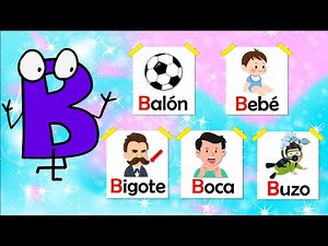 LETTER B MADE EASY 🌀 LEARN TO READ SYLLABLES AND WORDS WITH B FAST / EDUCATIONAL VIDEOS FOR KIDS.