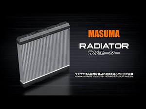 MASUMA Radiator | Structure, Materials & Design