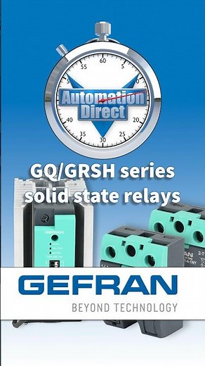 Gefran Solid State Relays from AutomationDirect