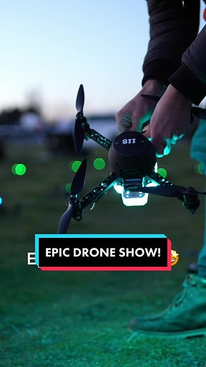 Epic Drone Show in Sequim, Washington | Mesmerizing Light Display
