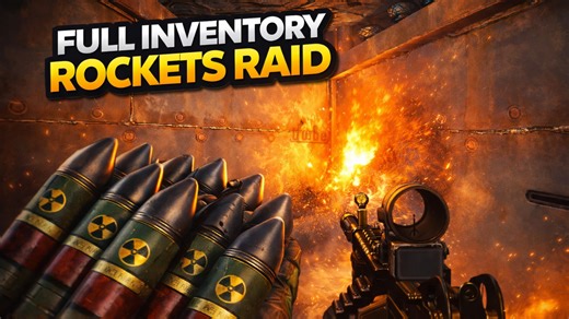 I solo raided with a full inventory of rocket launchers