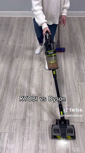 RYOBI 18V ONE Stick Vacuum vs Dyson V15 Comparison