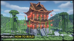 Minecraft Small Japanese Castle (Tutorial) Minecraft Map