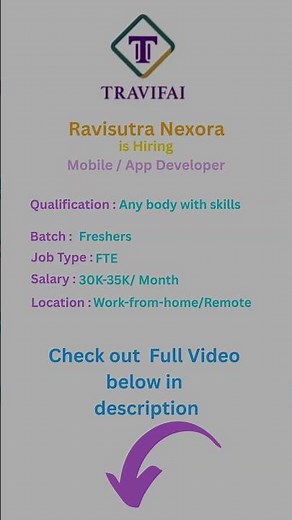 🚀 Dell Technologies & Ravisutra Nexora Hiring 2025 | AI-ML Eng & Mobile App Dev | Work From Home
