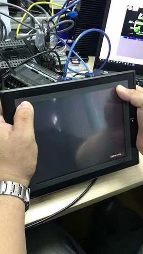 OMRON HMI / Touchscreen-setting IP address