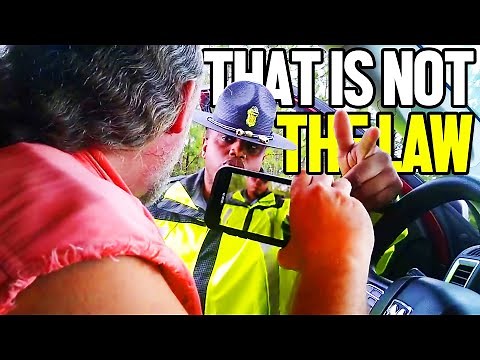 Cops Get Challenged By Informed Citizen After Questionable Stop