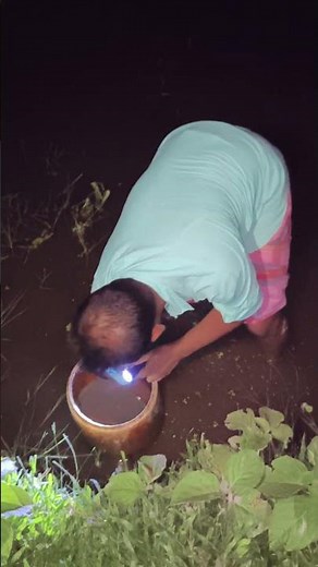 ​Night Fishing Adventure: Catching Fish in the Dark! #fishing