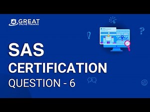 SAS Certified Specialist : QUESTION #06 - Base Programming Using SAS 9.4