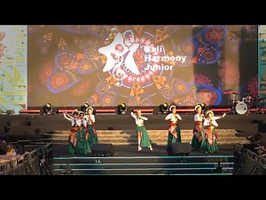 Nusa Dua Festival 2025 Bali Harmony Junior performs the songs Taksu and Janger