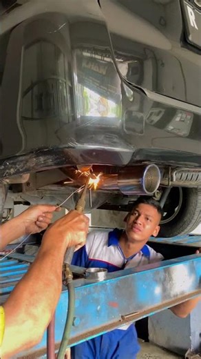 Toyota Avanza install muffler Pro Silent R NDK EXHAUST !!!.