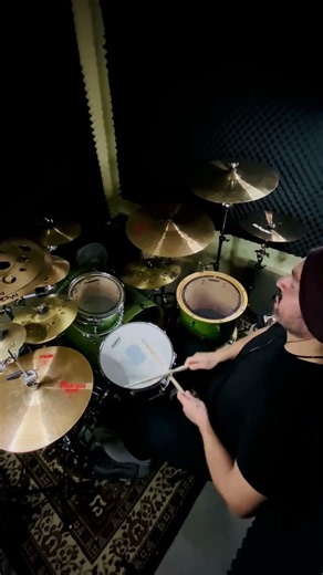 Thrash metal drum - Megadeth #drums #drummer #mataldrum