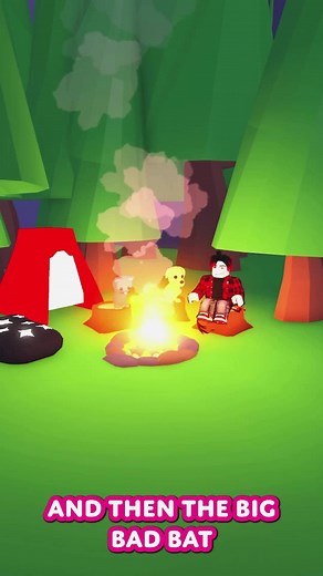 Spooky Red Eyes Night in Adopt Me! 🦊🦇