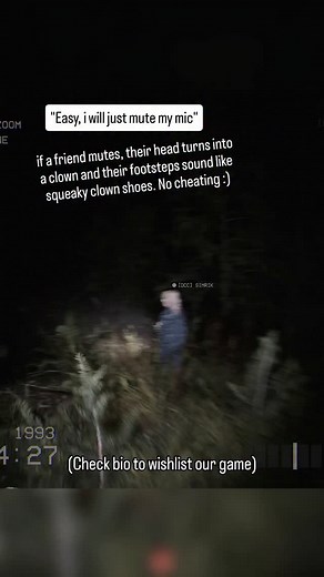 Go ahead. Mute your mic. Nobody will know! 😅 #gaming #horrorgame | Digital Cybercherries