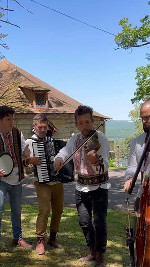 For #fiddletunefriday here’s a Traditional Ukrainian fiddle tune to transport you to the Carpathian Mountains! We’ll be playing at the @soyuzivkaofficial resort with @tornbootsmusic TOMORROW! And if you use the promo code “VIP10” and you can get $10 off your ticket! Cant wait to see you here in the place where Dan and Alex grew up!!! . 🎟️LINK IN BIO FOR TICKETS🎟️ . . . . . . . . . #fiddletune #soyuzivka #scythian #anchorsaweigh #anchorsaweightour #2023tour #scythianmusic #fiddletunes #irishfid