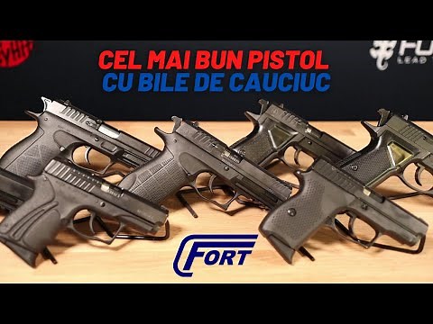 Cel mai bun pistol de autoaparare cu bile de cauciuc FORT, pentru nevoile tale