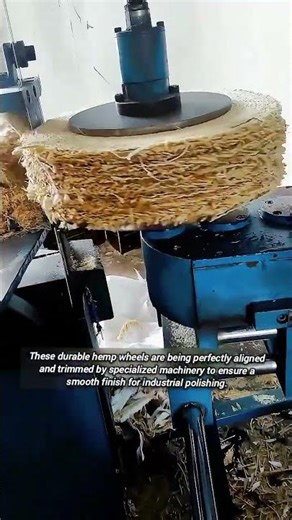 How Hemp Fiber Wheels Are Made For Metal Polishing