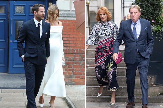 Inside Jamie Redknapp’s wedding to pregnant girlfriend Frida