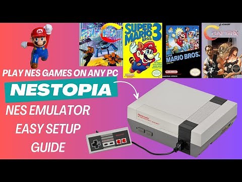 🎮How To Play OLD NES Games😎 On Your PC | NES Emulator NESTOPIA Easy Setup Guide 2024 | IN Hindi