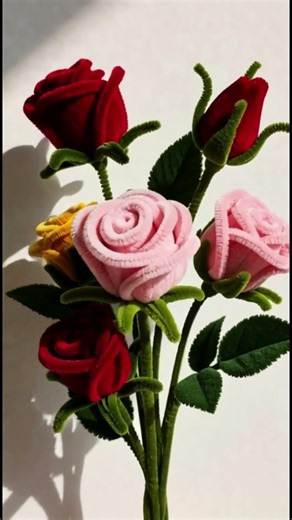 DIY ROSE bouquet #rose #shorts #reaction