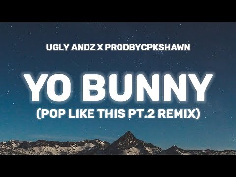 Ugly Andz x Prodbycpkshawn - Yo Bunny (Pop Like This Pt.2 Remix) (Lyrics)