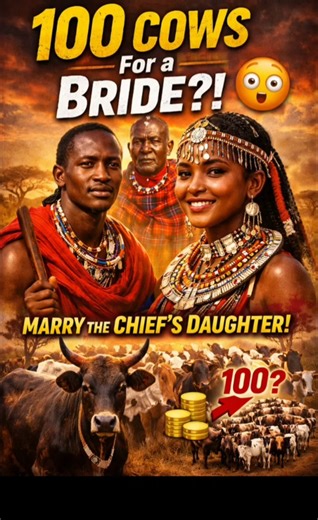 “100 Cows for a Bride?! Inside the Maasai Marriage Tradition 🐄🔥” #africanhistory
