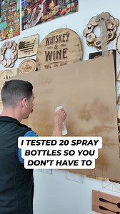 3.7K views · 15 reactions | You’d think picking a spray bottle would be easy. It’s not! I’ve tested over 20 different options for Maker’s Magic Spray. On glass, on cardboard, upside down, sideways - you name it. The best one? Hairdresser-style. Smooth trigger, perfect mist, no drips. Now I’m comparing samples, testing pressure, mist width, and color options. Stay tuned Maker's Magic Spray will be out soon  | Scorch Marker | Facebook