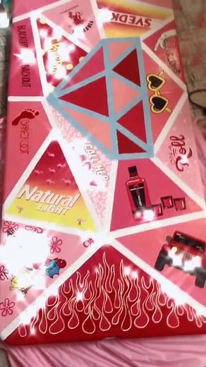 Final product🥰 #diypongtable #Summer2020 #pongtable #beerpong #art reaction video coming tomorrow!!