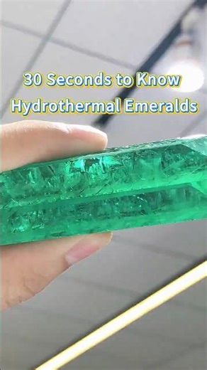 30 Seconds to Know Hydrothermal Emeralds
