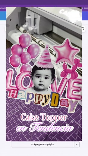 Tutorial Completo para Hacer un Cake Topper con Canva
