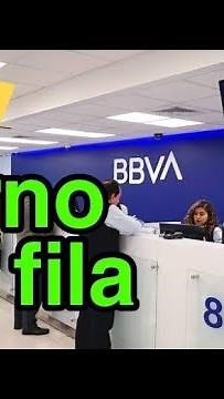 ¿Cómo pedir un turno desde la aplicación de Bancomer BBVA?👬👬👬