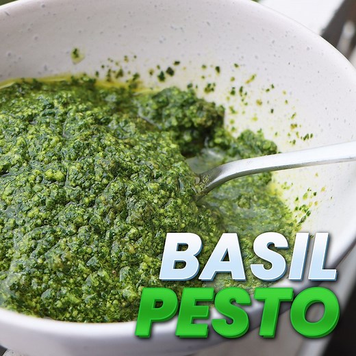 21K views · 572 reactions | FRESH BASIL PESTO  Fresh basil pesto is so easy to make and one of the most versatile condiments in Italian cooking. To get the recipe follow this link -> https://www.vincenzosplate.com/recipe-items/fresh-basil-pesto/ | Vincenzo's Plate | Facebook